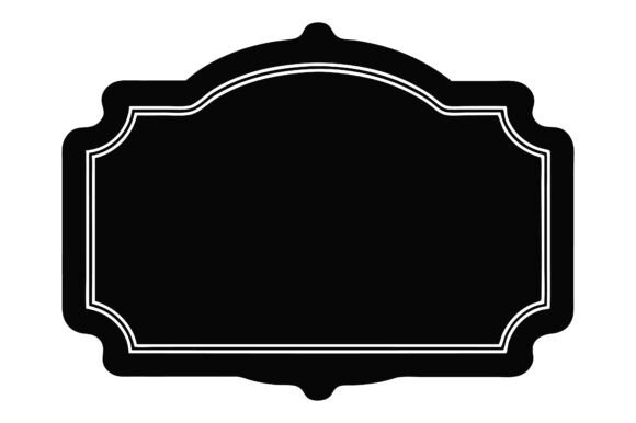 Chalkboard Silhouette Vector: A Graphic Asset for Modern Branding