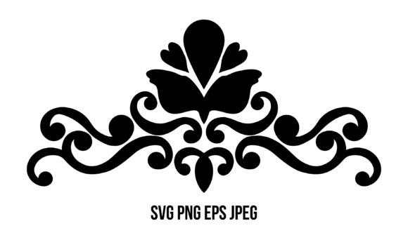 Nature Inspired Floral Border Graphics