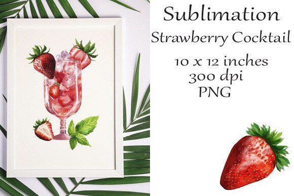 Sublimation Cocktail Graphics for Modern Content
